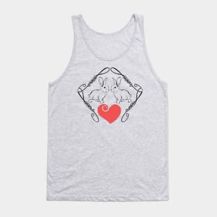 Love Rabbits Tank Top